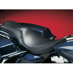 PartzBiz HD LPLH-847 - Le Pera Silhouette Smooth Full Length 2-Up Seat Harley Electra Road Glide 02-07 | Le Pera